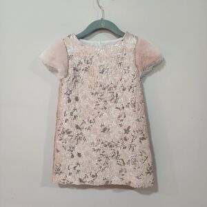 Charabia fur sleeve dresd, size 6